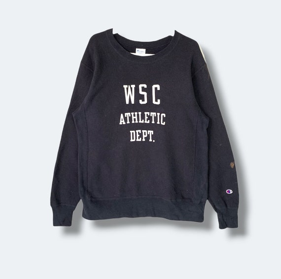 Champion WSC ATHLETIC DEPT. スウェット Mサイズ Vintage Champion Reverse Weave Warm up WSC Athletic Dept Pullover