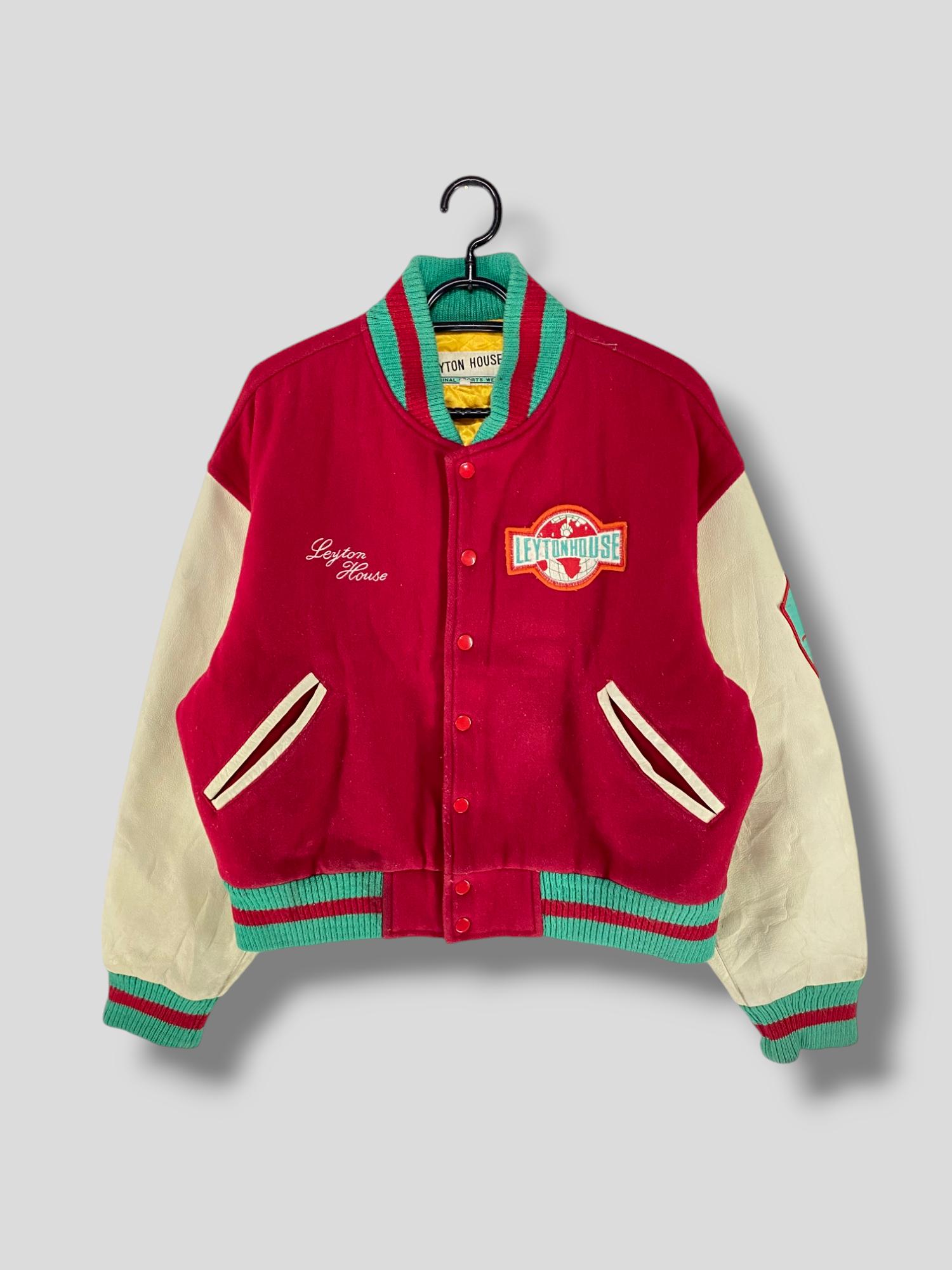 Vintage 90s Leyton House Sports Embroidered Logo Wool
