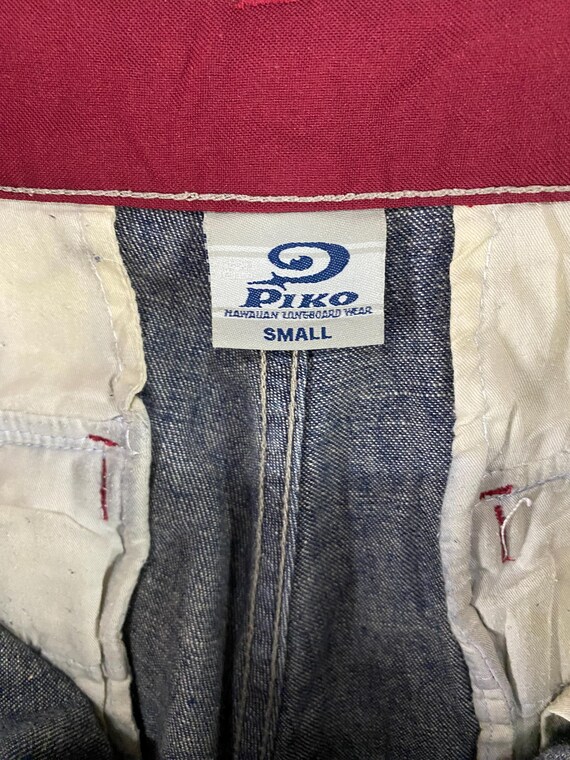 Size 29 Vintage Piko Hawaiian Longboard Wear Cargo Denim Pant