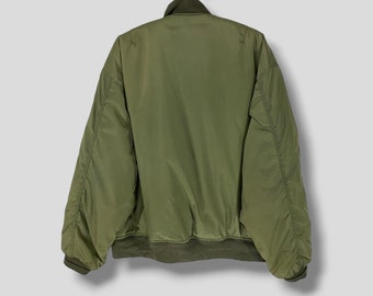 Vintage Campri Bomber Jacket Military Fashion Streetwear