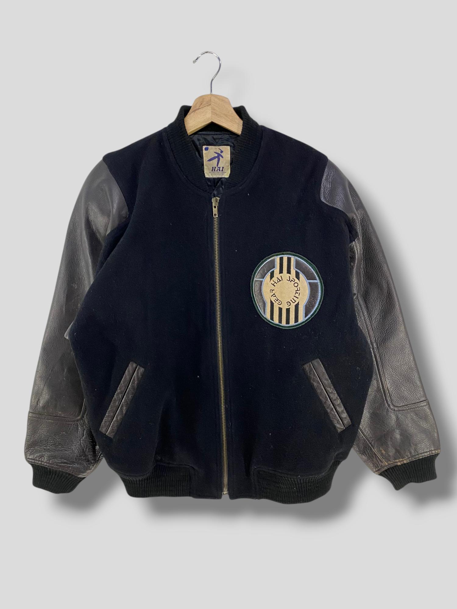Vintage 90s Issey Miyake Sporting Gear Hai Embroidered Logo Wool