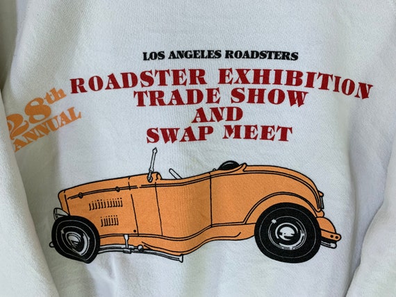 Vintage 90s Los angeles roadster show meet sweats… - image 7