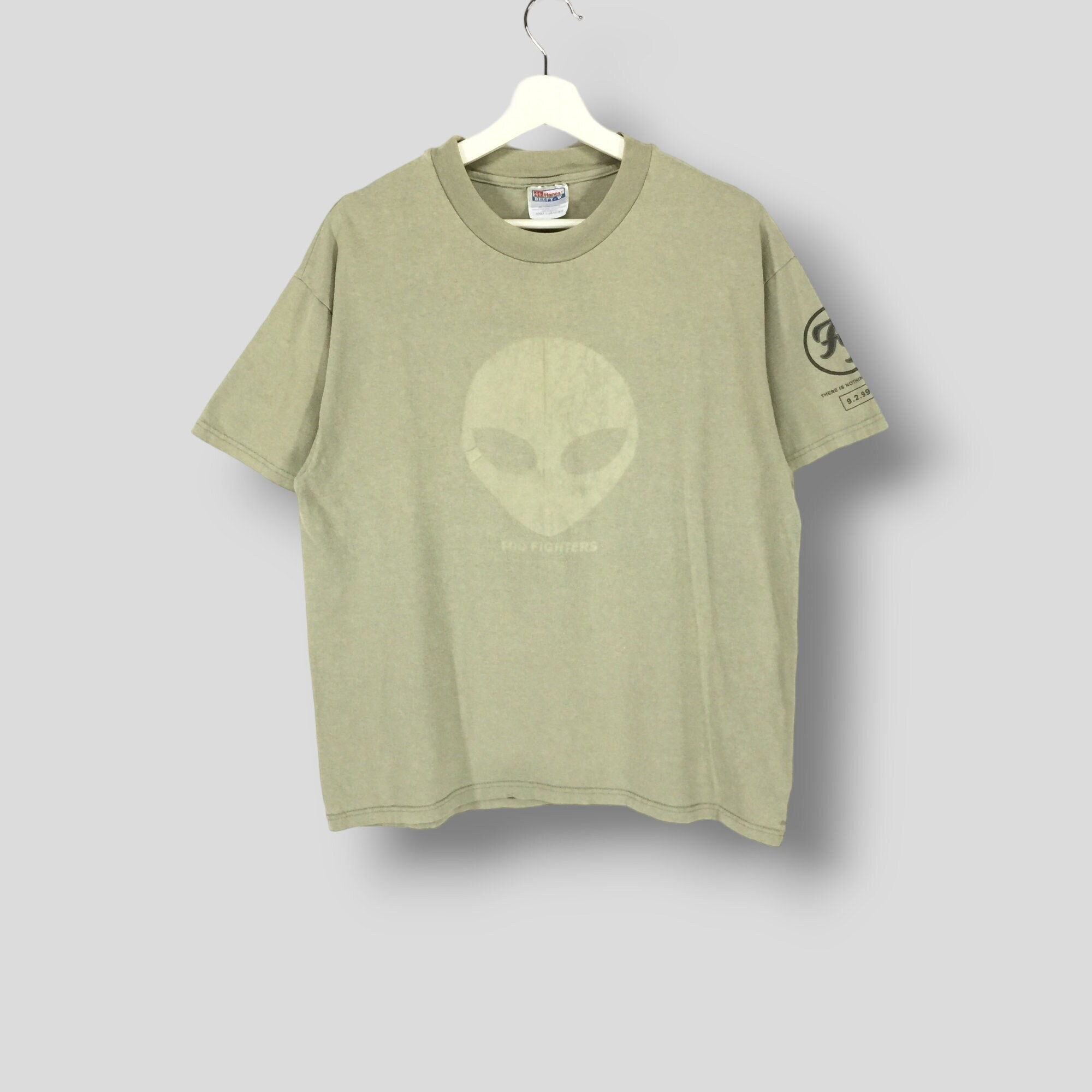 Vintage 90s Foo Fighters Roswell Records Alien Glow in the Vintage 90s Foo Fighters Roswell Records Alien Glow in the