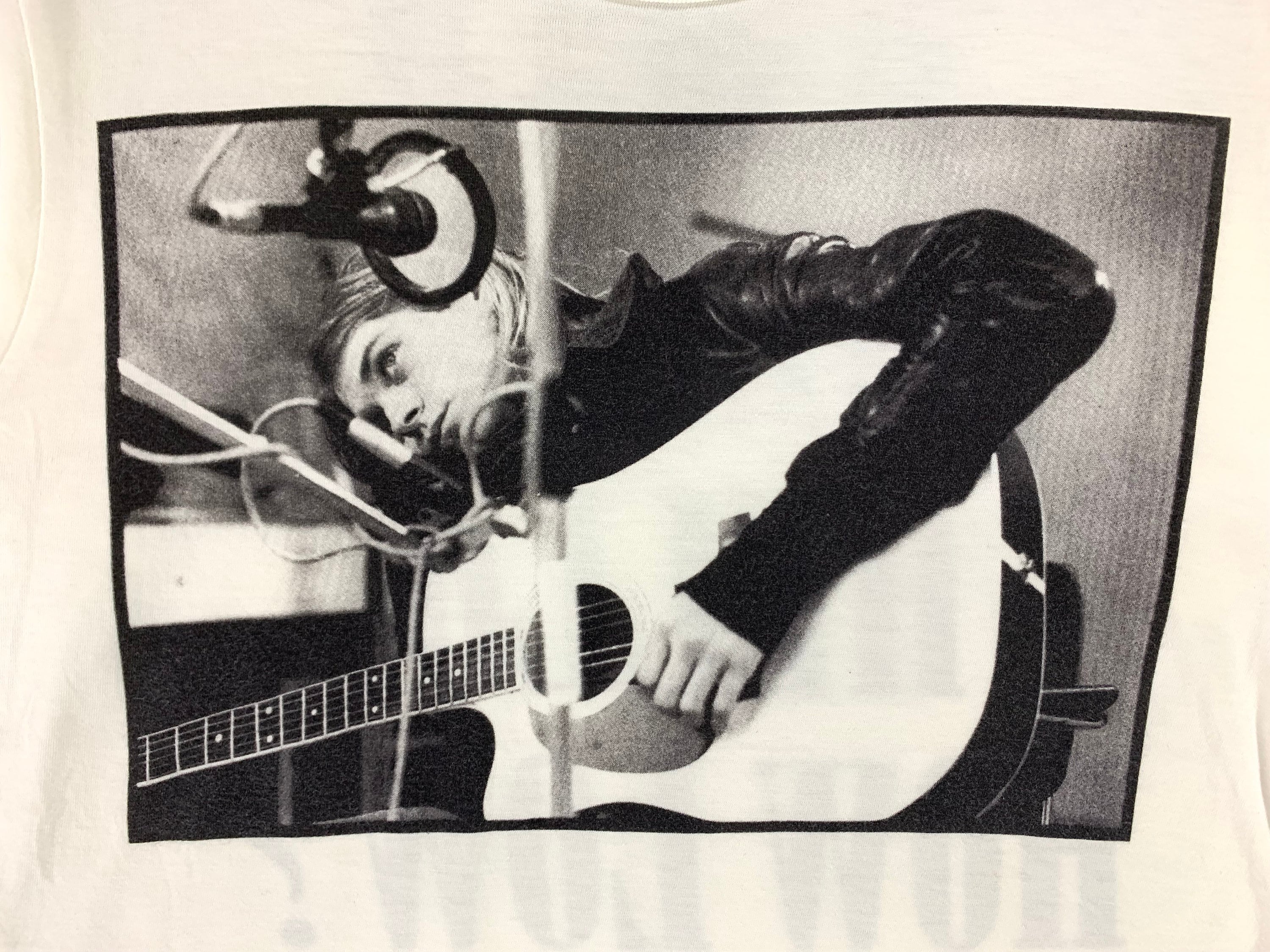 Hysteric Glamour Kurt Cobain Hello How Low Tshirt Designer