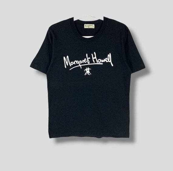 MARGARET HOWELL - Black Egyptian Cotton T shirt