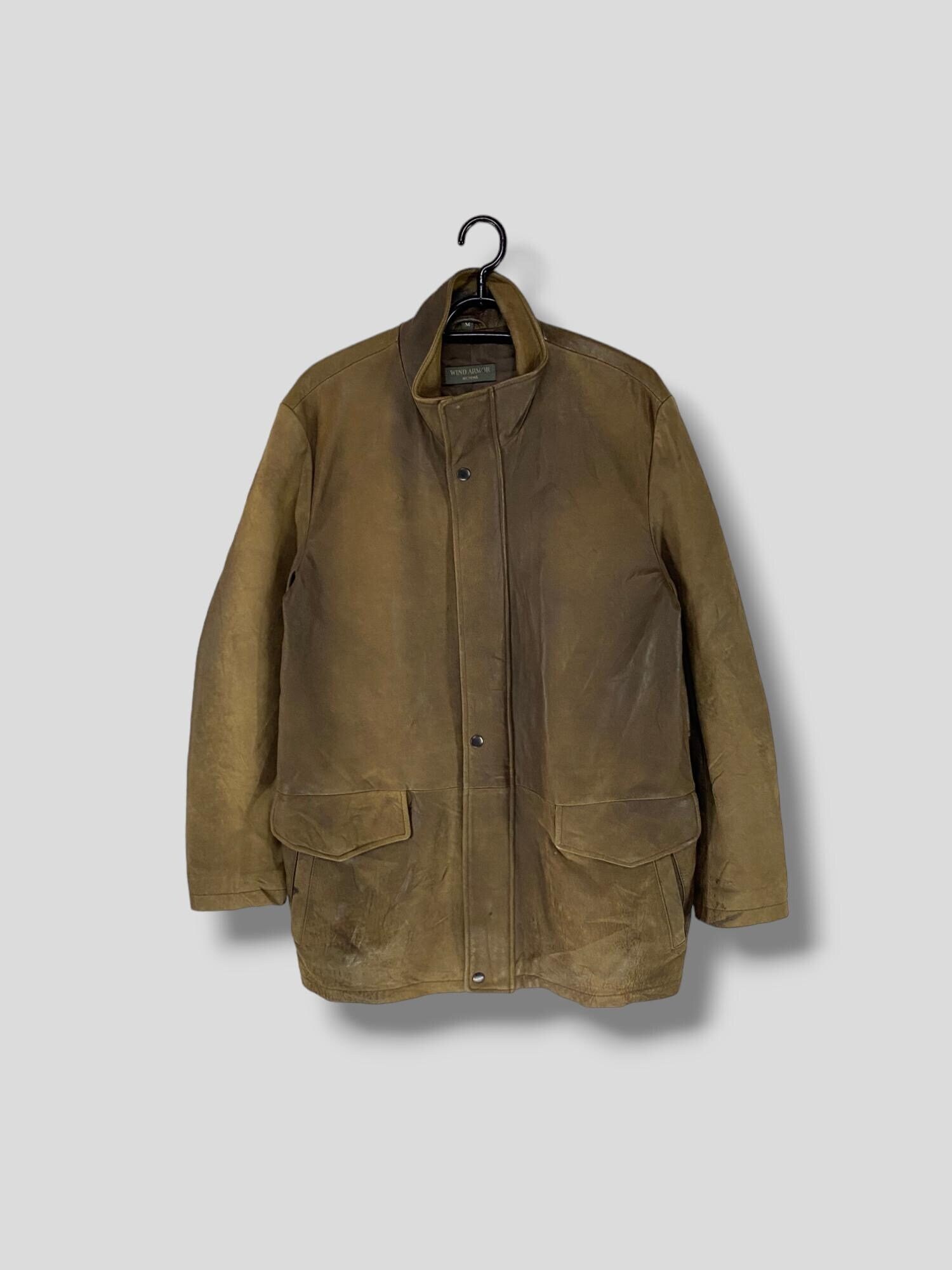 超希少】Wind Armor Leather Jacket 3L Brown