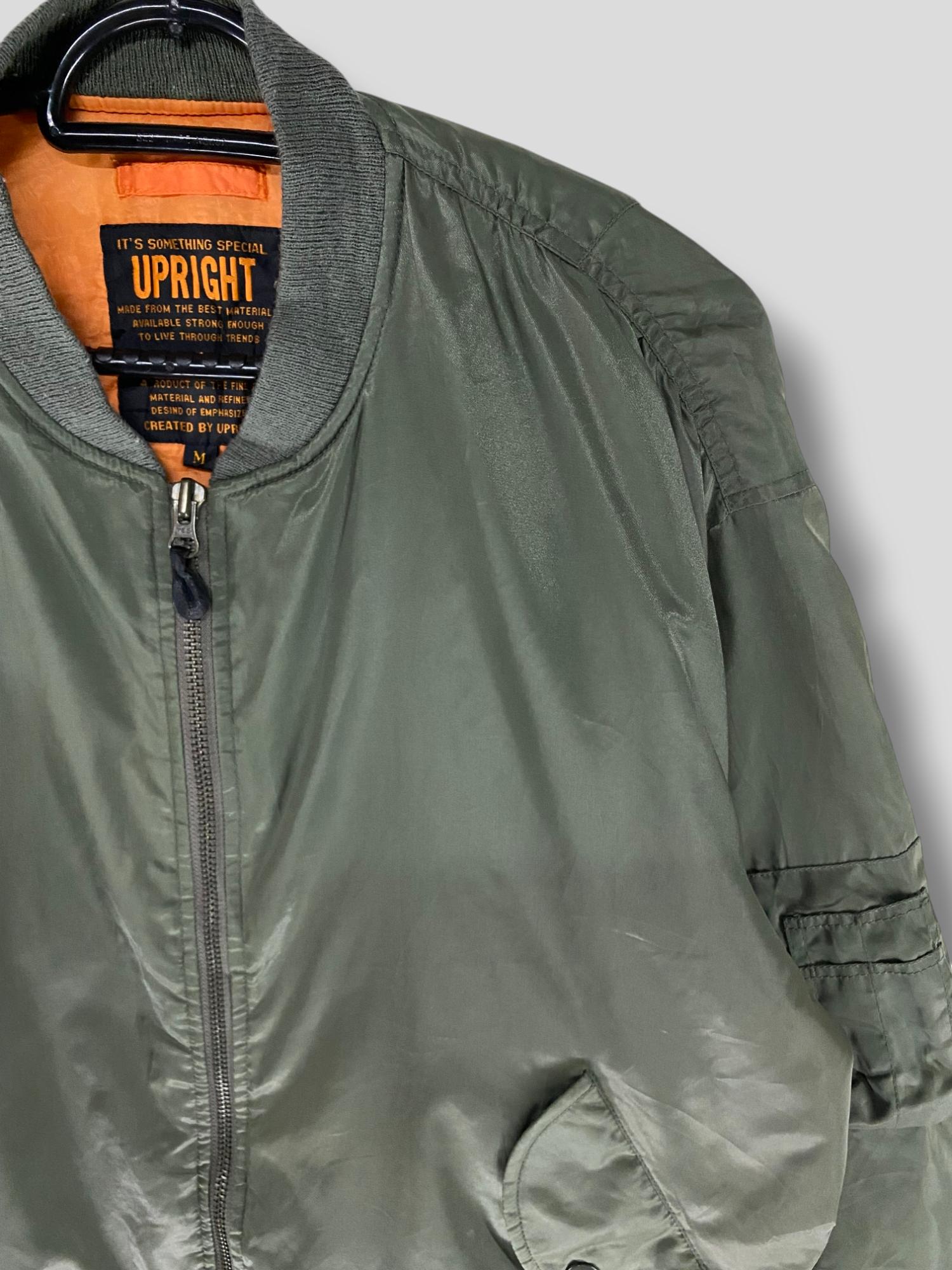 Vintage Y2K Upright MA-1 Bomber Jacket Military Fashion Streetwear