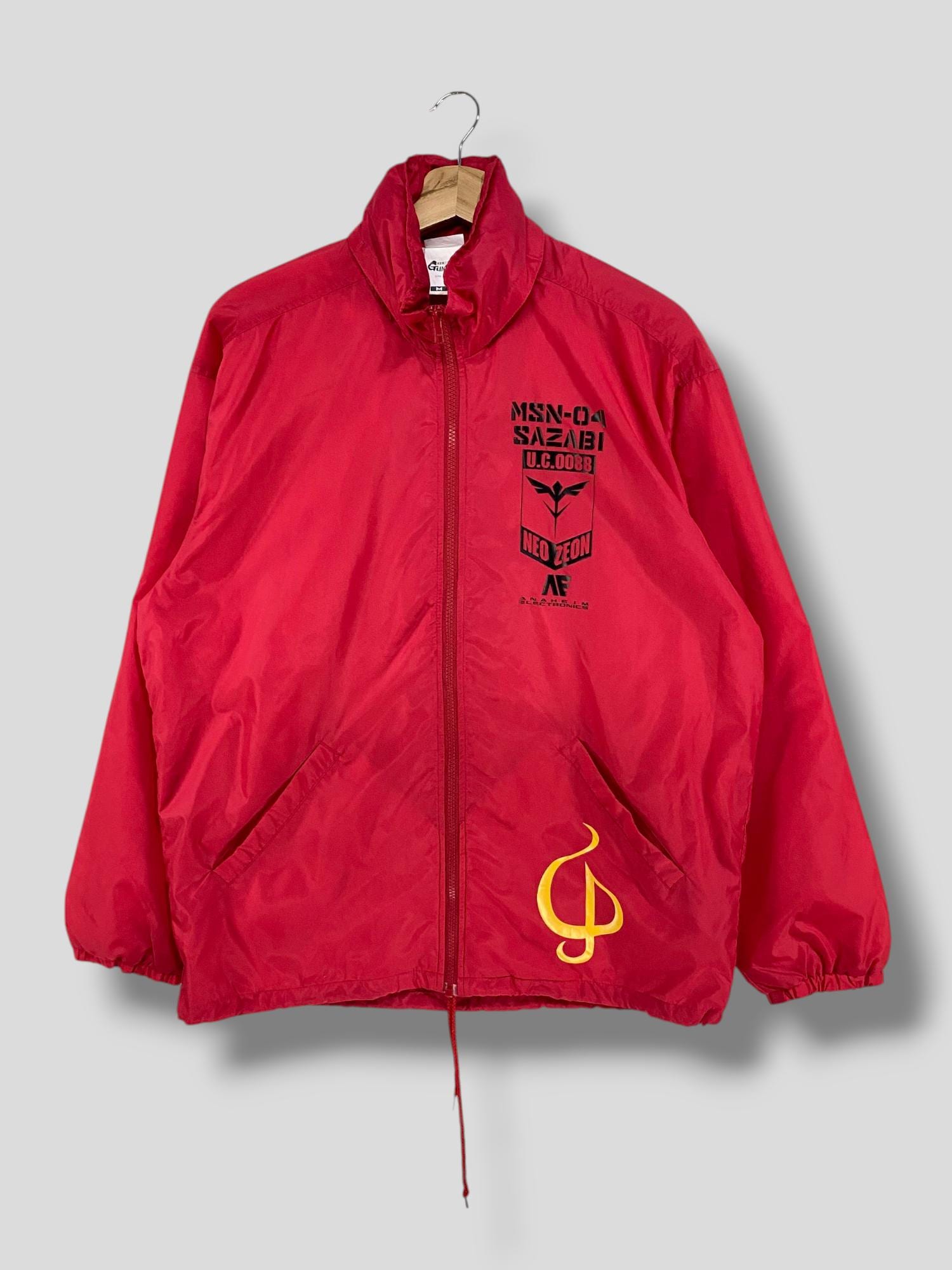 Vintage Y2k Gundam MSN-04 Sazabi Cospa Deadstock Coach Jacket