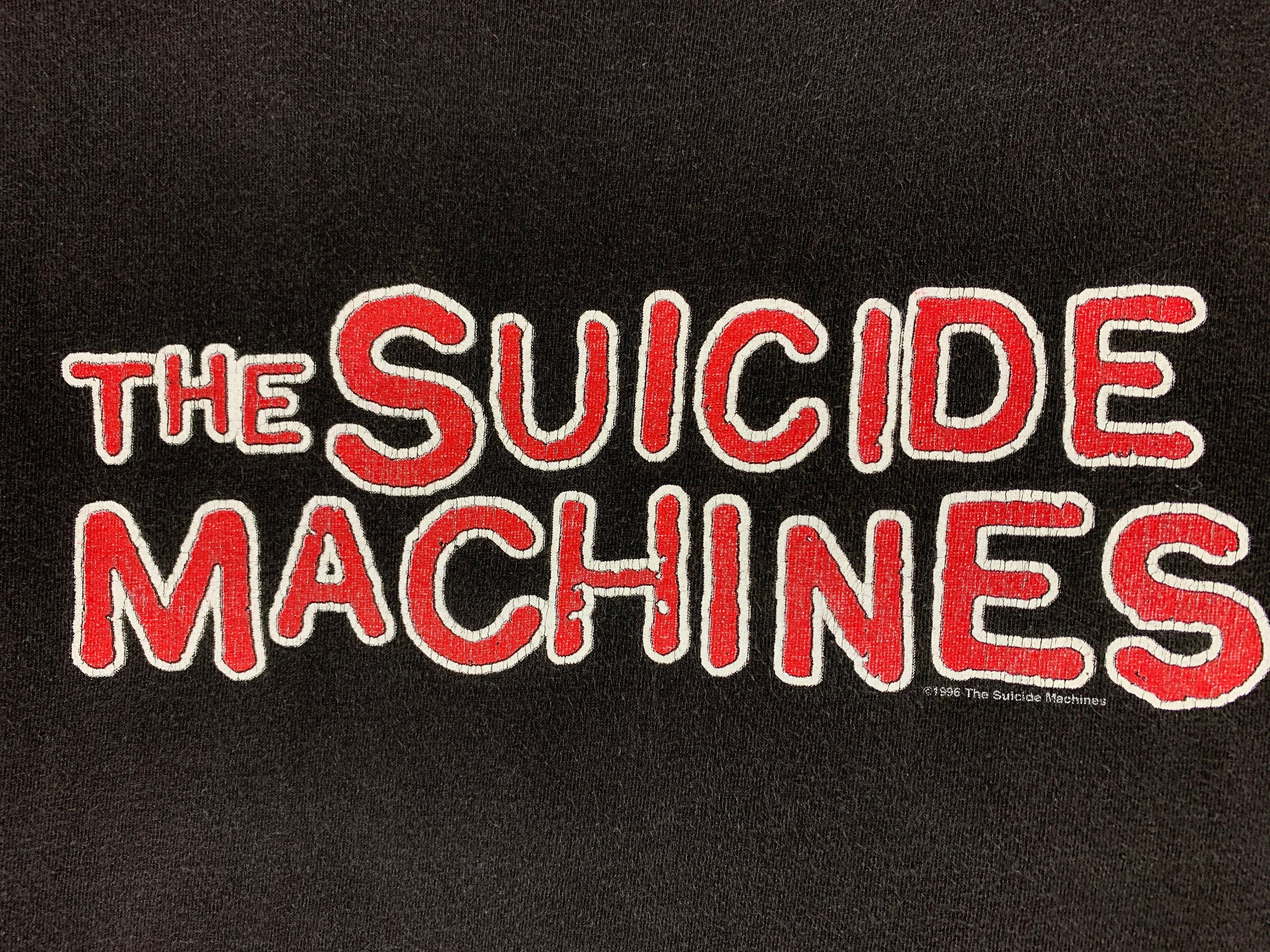 THE SUICIDE MACHINES バンドＴシャツ Ｌ THE SUICIDE MACHINES ALBUM BAND t-shirt, classic graphic shirt | eBay