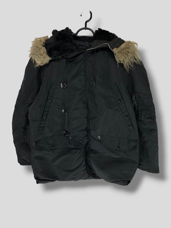 ジャケット・アウター ALPHA INDUSTRIES 50th N-3B vintage Vintage 90s ALPHA INDUSTRIES Type N3B (N) Parka Jacket Fur