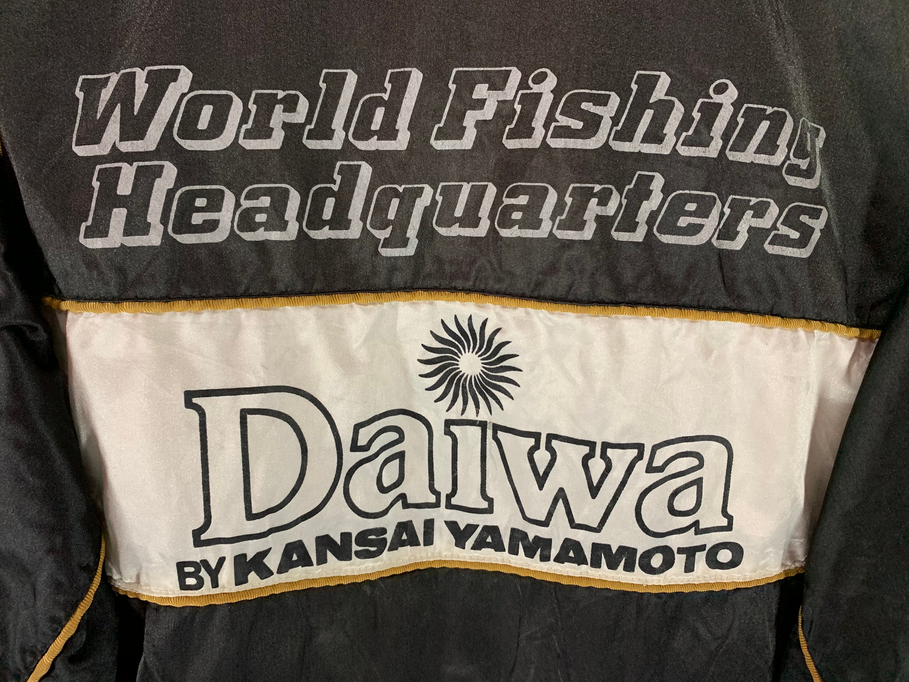 Vintage Daiwa by Kansai Yamamoto Spellout Fishing Jacket Japanese