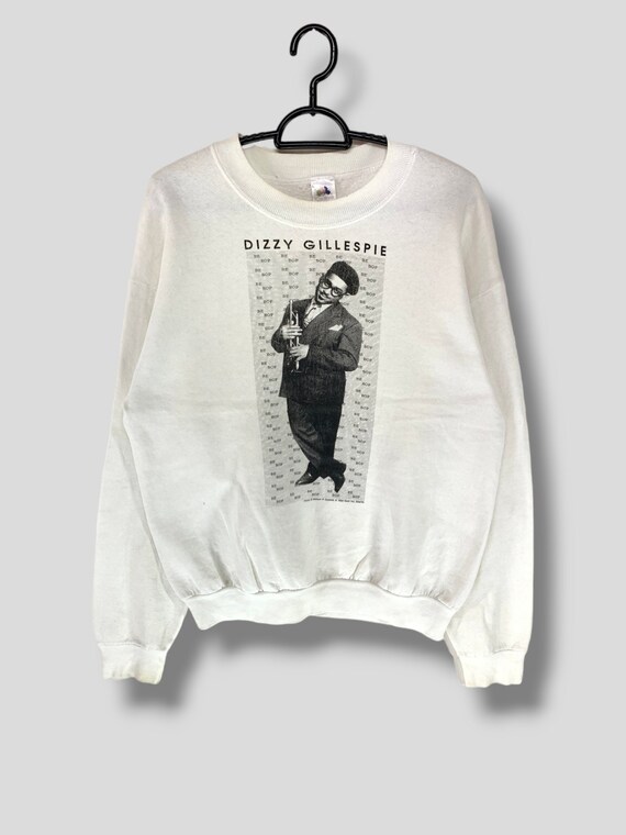 Vintage s Dizzy Gillespie Be Bop Photoprint Sweatshirt   Etsy