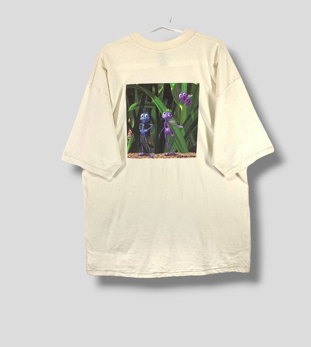 90年代ヴィンテージ、バグズ・ライフ映画プロモーションTシャツ