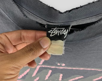 未使用 Old STUSSY 3/4Tee 【Beach crowd】 未使用 Old STUSSY 3/4Tee 【Beach crowd】 - トップス