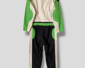 【VINTAGE】Setup suits Green Japanvintage VINTAGE】Setup suits Green Japanvintage 80s shell suit green