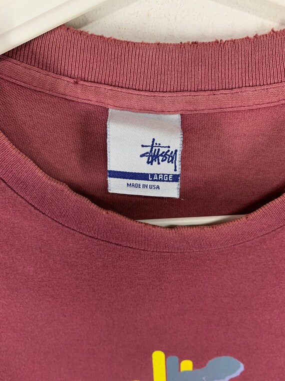 トップス 90s old stussy sun fade sweat Stussy Sun Fade | TikTok