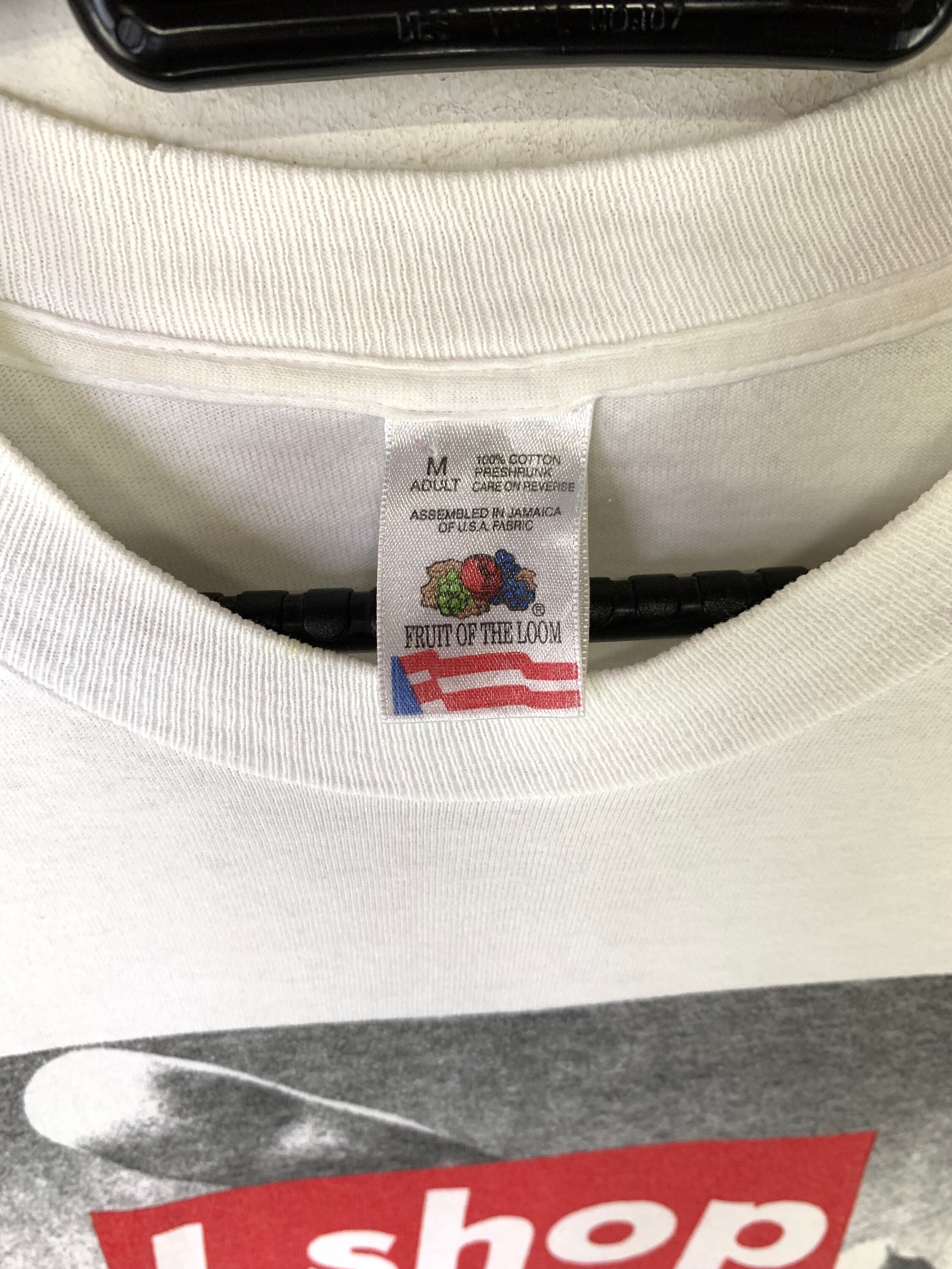 Rare Vintage 90s Barbara Kruger I Shop Therefore I Am Artwork T