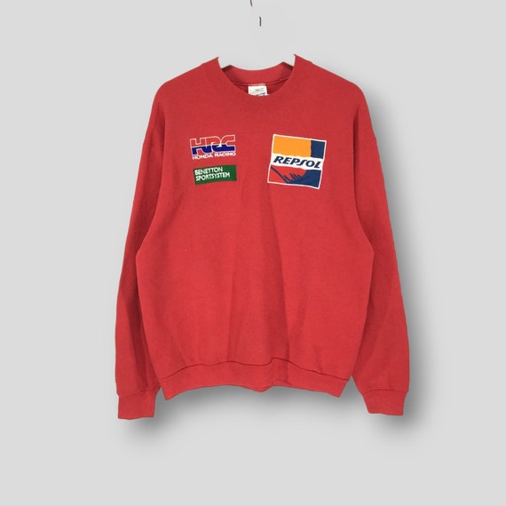 ヴィンテージ 90年代 HRC レプソル ホンダ レーシング チーム 刺繍ロゴ