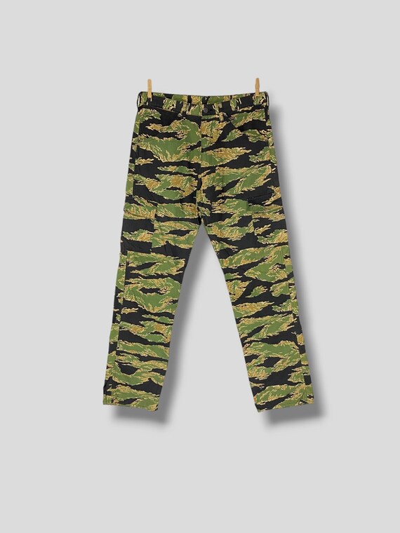 Size 34 Vintage Bape Busy Works Tiger Stripe Cargo Pant
