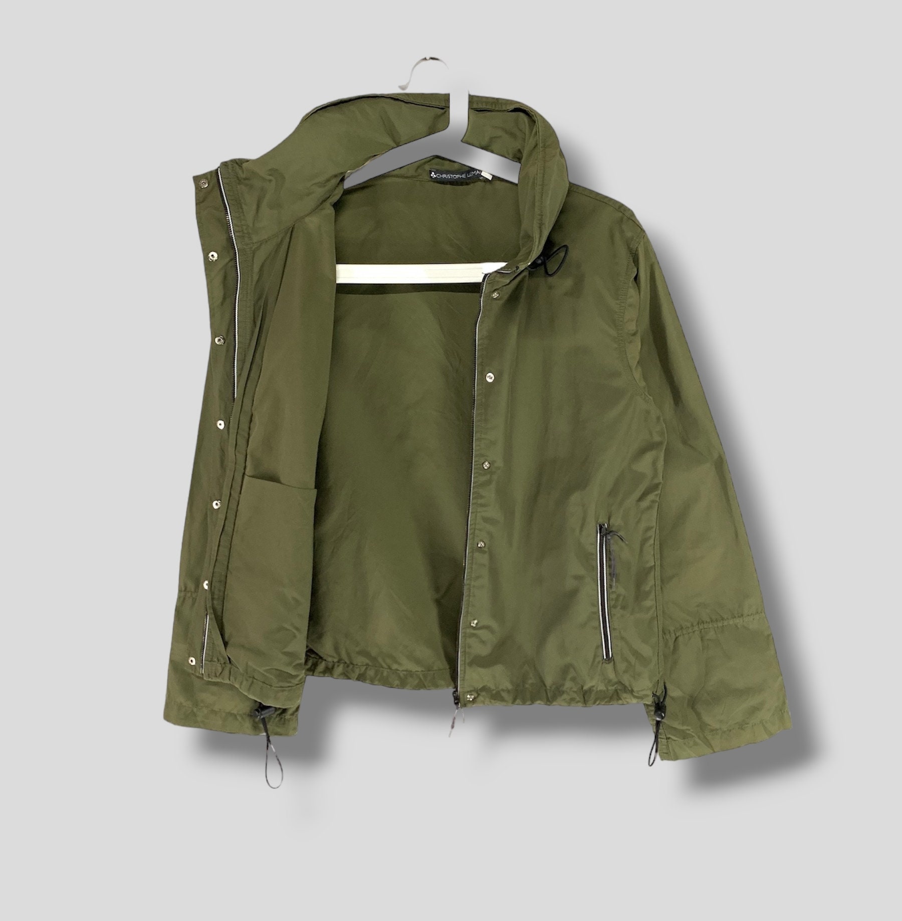 LEMAIRE ダークグリーン ジャケット Lemaire Boxy Trucker Jacket | Green | Canoe Club