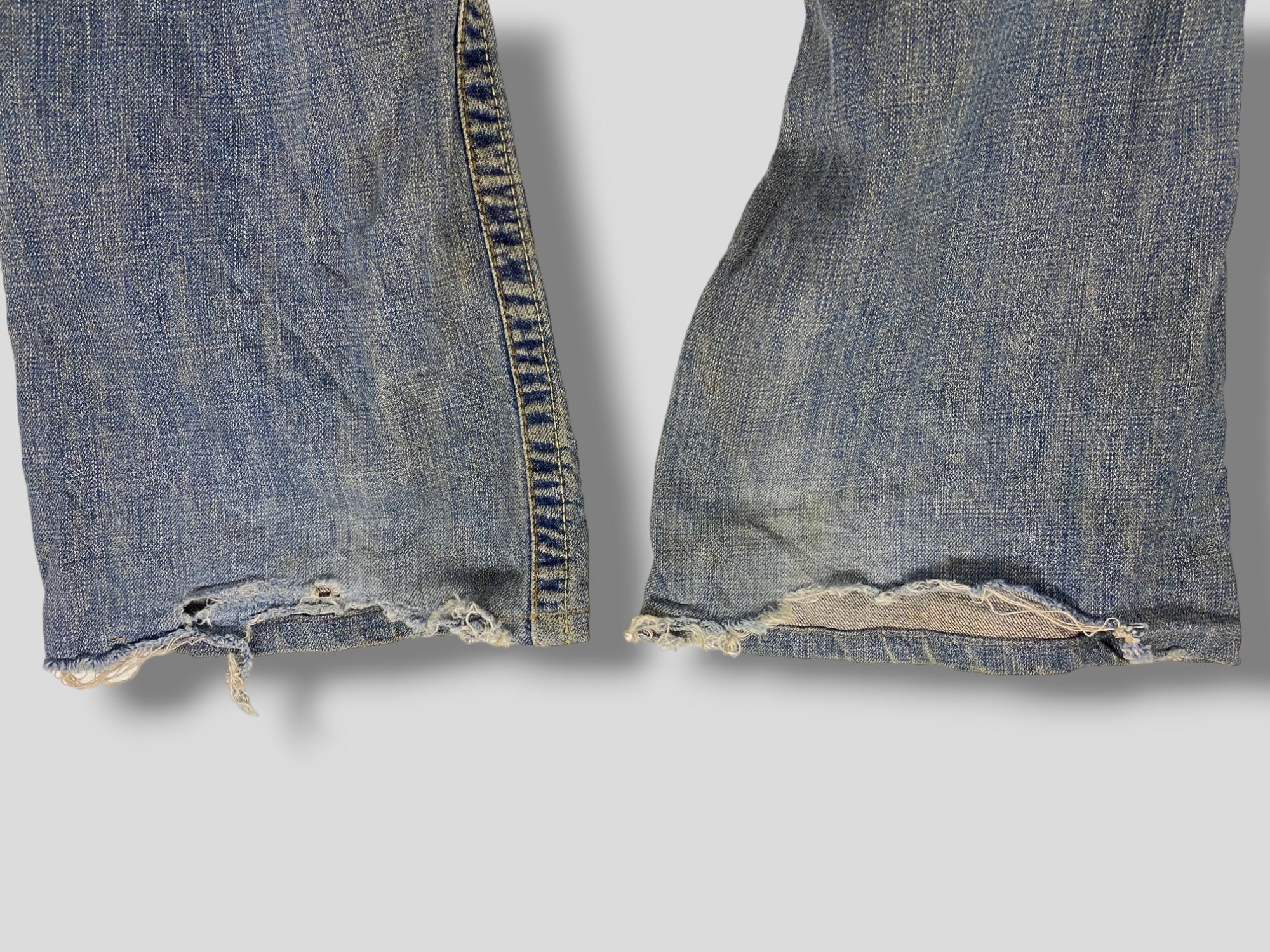 Size 34 Vintage Y2K Vanquish Distressed Low Rise Flare Jeans Size 34 Vintage Y2K Vanquish Distressed Low Rise Flare Jeans