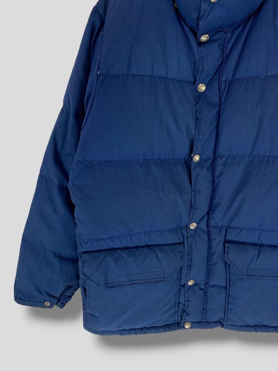 Vintage 70s The north face down puffer jacket out… - image 6