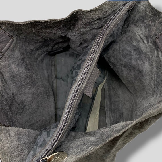 Vintage Furla crocodile embossed leather tote bag… - image 8