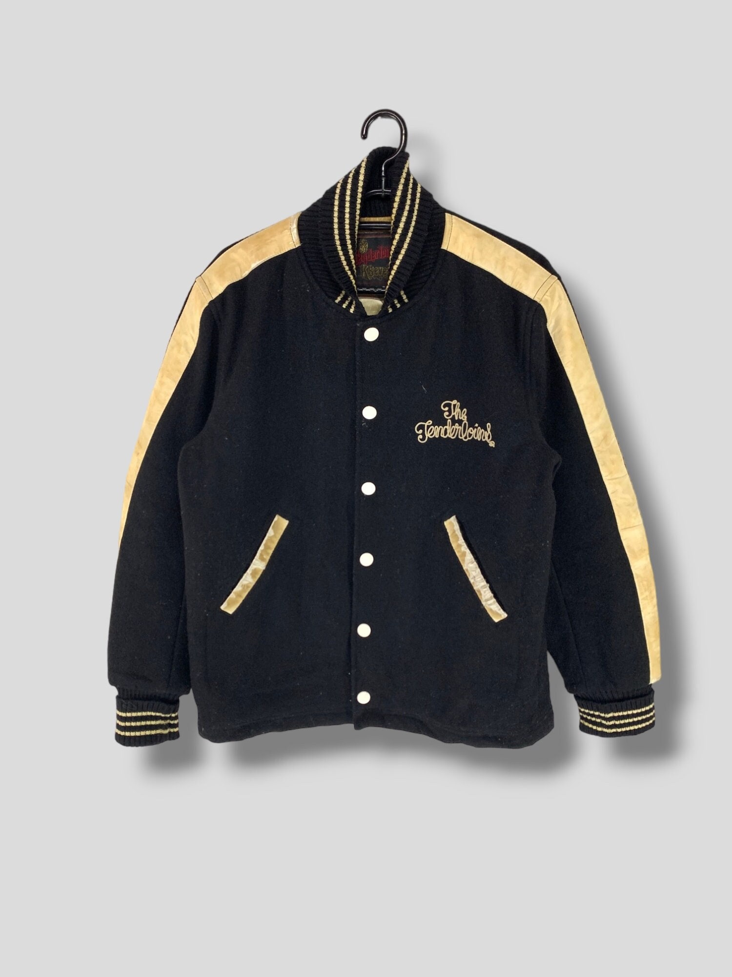 tenderloin 05AW T-BASEBALL JACKET Lサイズ 黒 Vintage Y2K