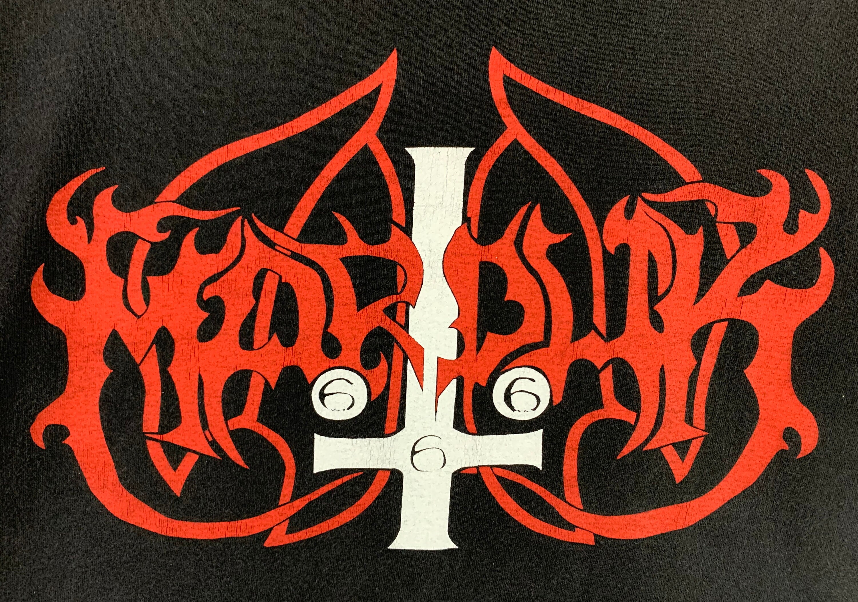 Marduk fuck me jesus vintage ロンT