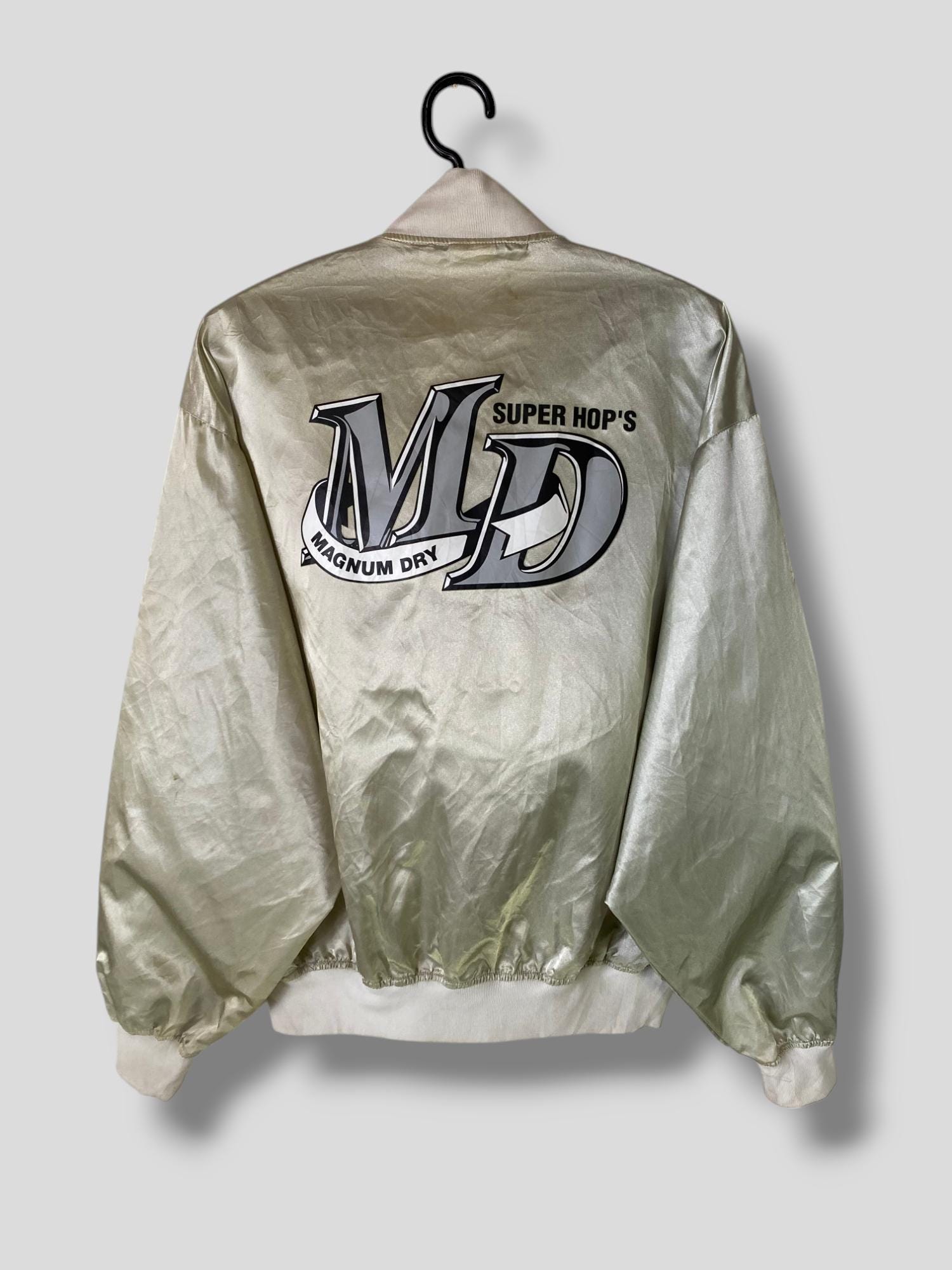 Vintage 90s Magnum Dry Super Hop Logo Promo Jacket Japanese