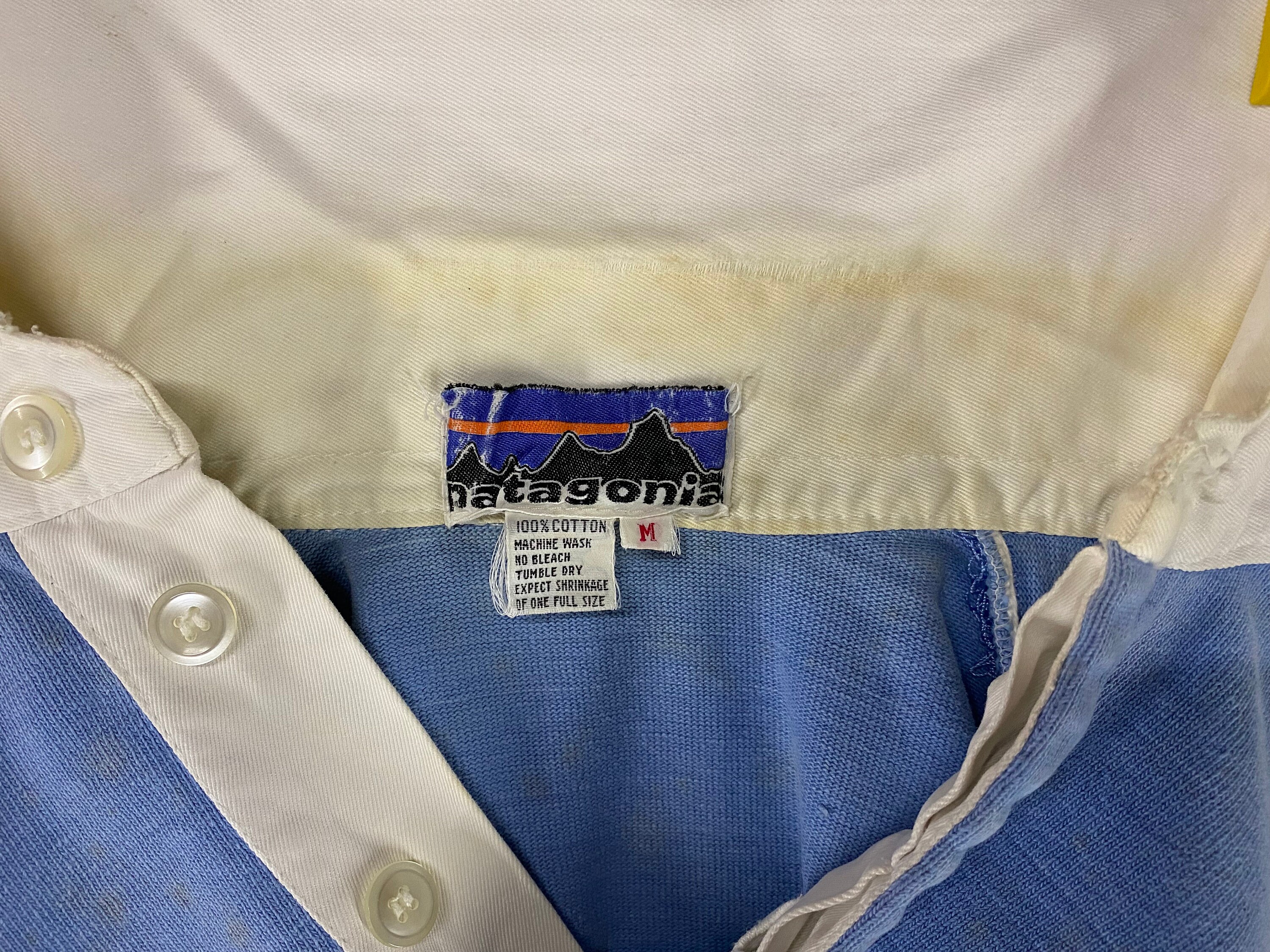 Rare Vintage 70s Patagonia Rugby Shirt Yvon Chouinard Early