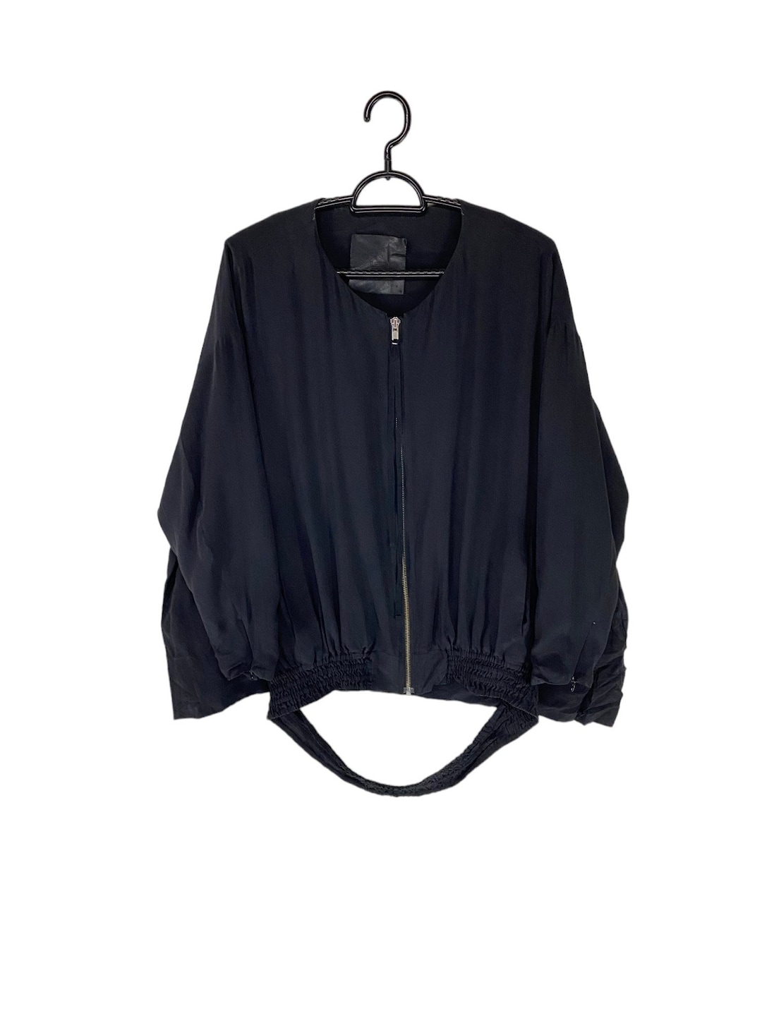 Jacket Without Hand Rib D.efect Asymmetrical Ribs Satin Jacket Designer Avantgarde Imperfection ...