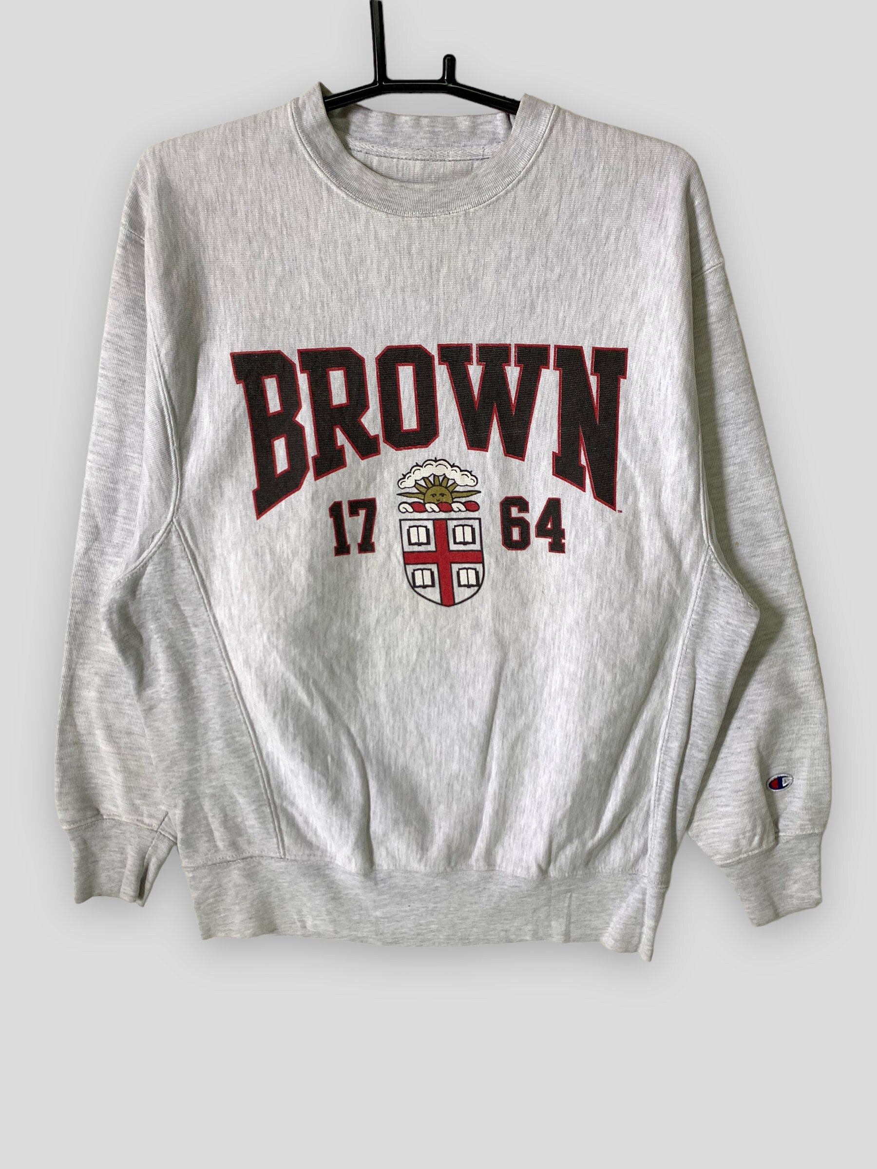 Vintage 90s Champion Reverse Weave Brown 1764 University