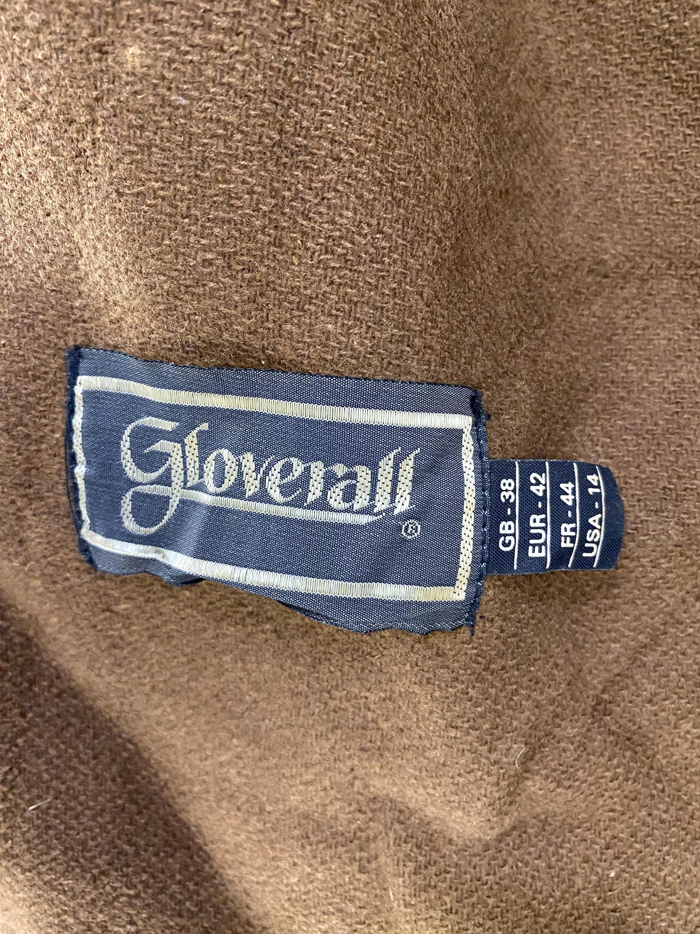 Vintage Gloverall Moorbrook Toggle Wood Button Pure New Wool