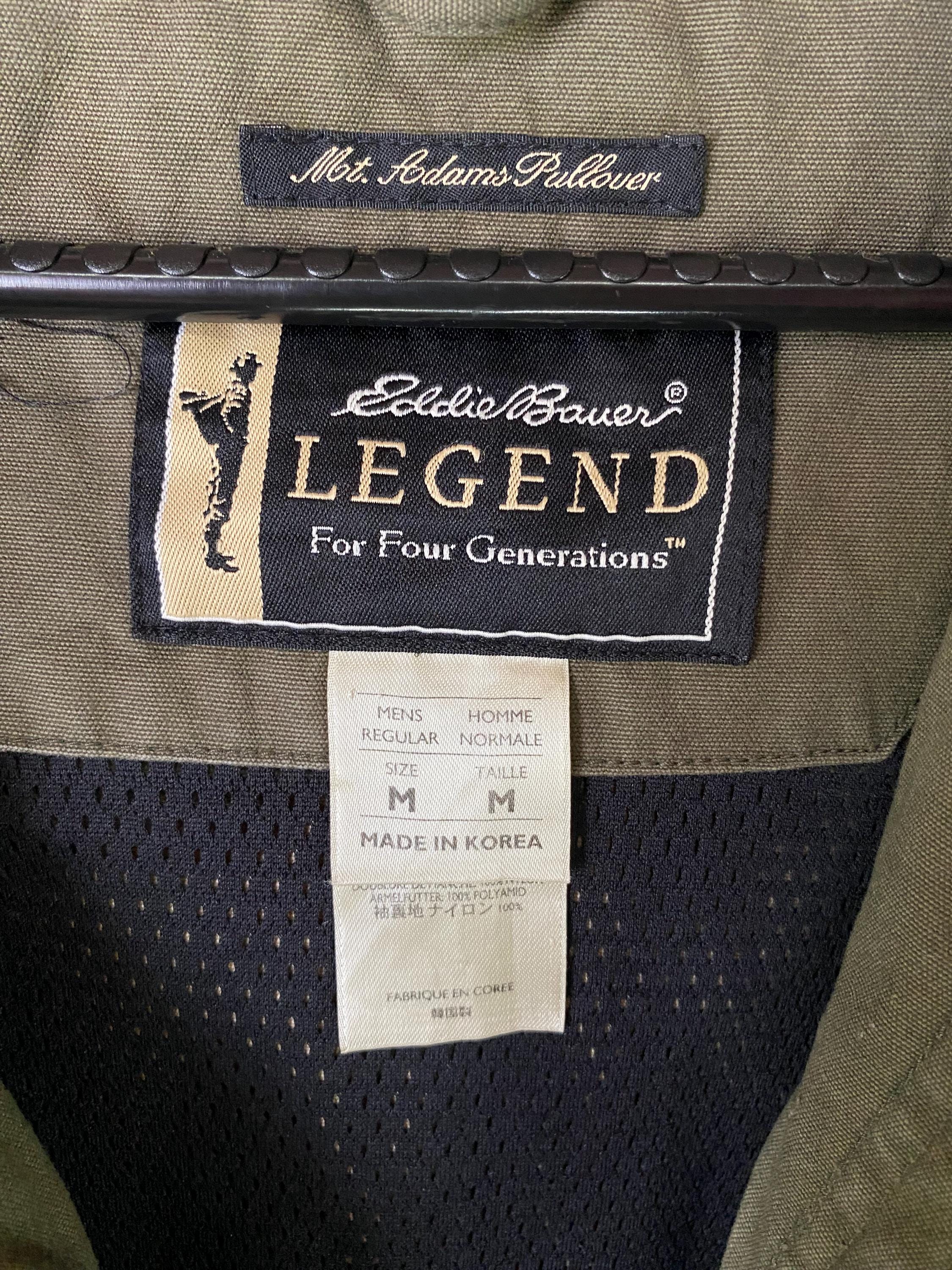 Vintage Eddie Bauer Legend Cotton Canvas Mt. Adams Pullover