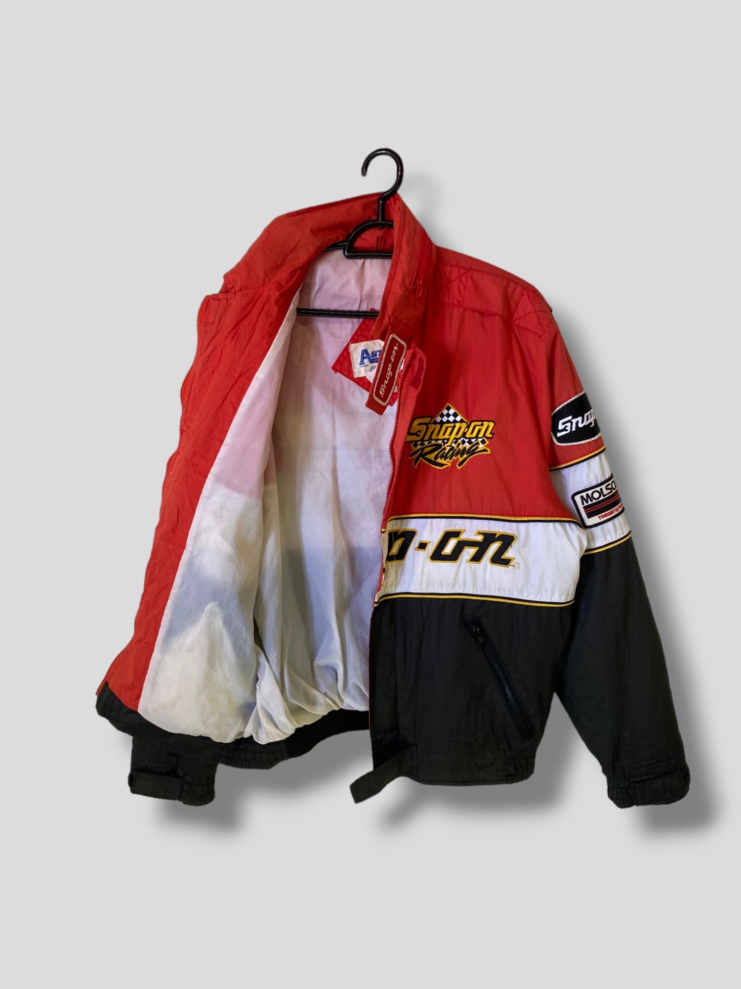 Vintage 90s Snap on Racing Molson Indy Vancouver Jacket Athletic