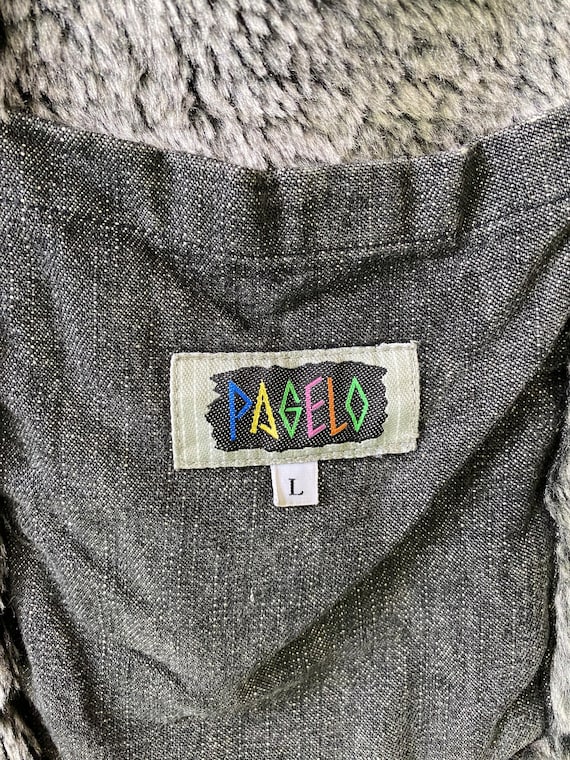 ヴィンテージ パジェロ フェイクシェルパ デニムジャケット 日本の