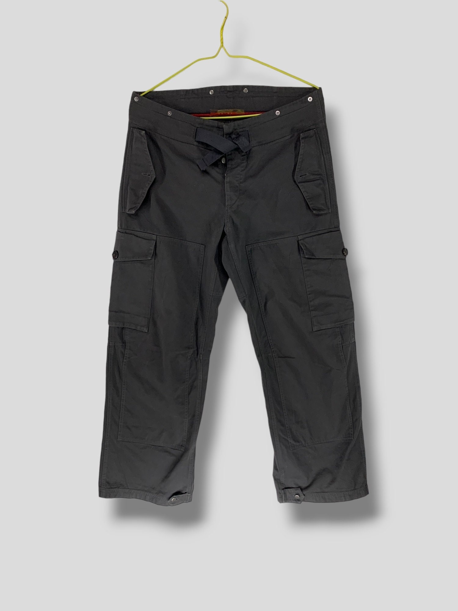 パンツ PRADA SPORT DOUBLE KNEE WORK PANTS NAVY Prada Sport Double Knee Trousers – 100PERCERTI