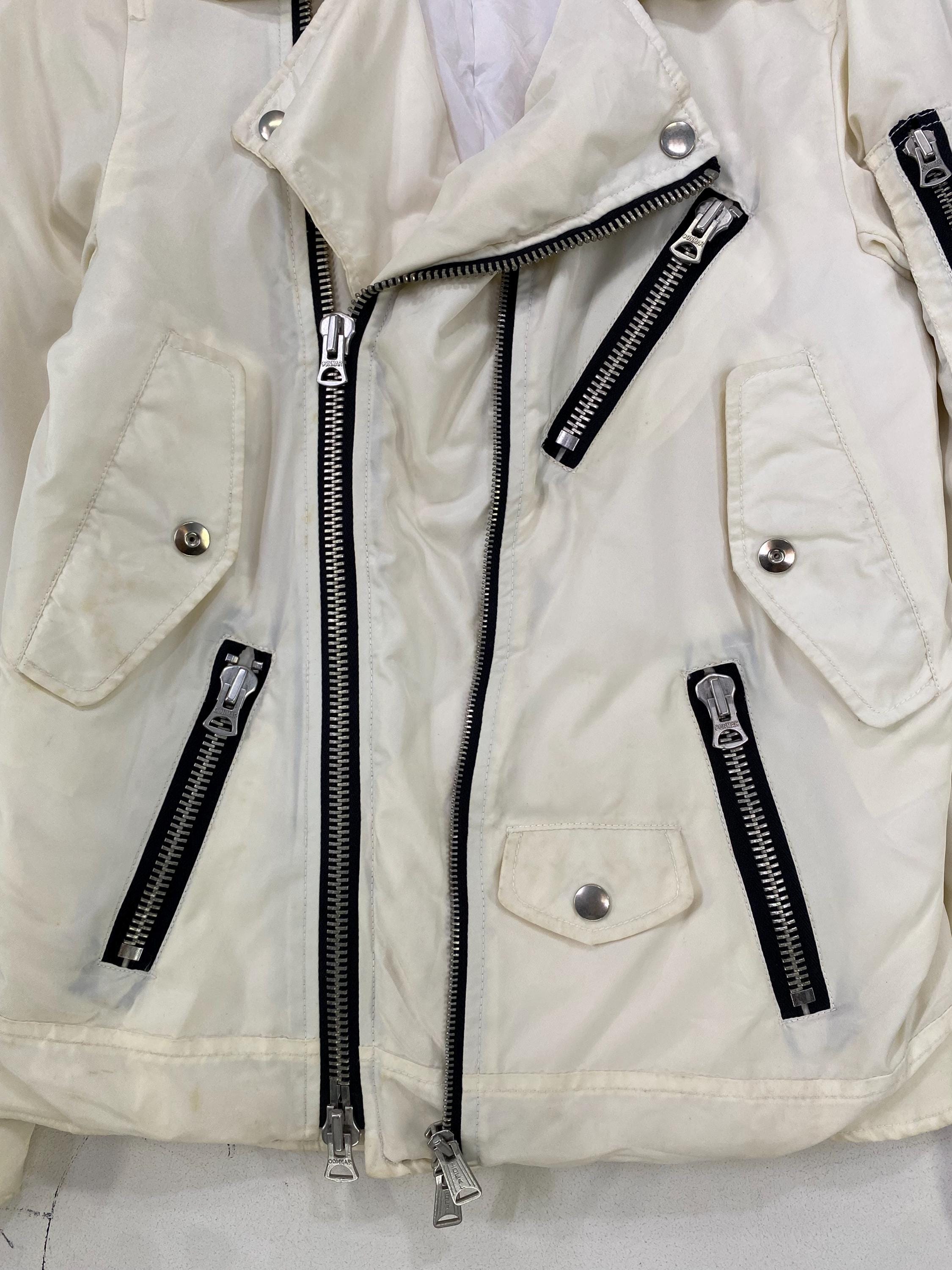 ジャケット・アウター 17aw FUGA Double Leather Jacket size46 Vintage Fuga Double Collar Biker Jacket Japanese Brand Casual