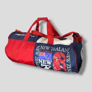 Vintage 90s Canterbury of New Zealand Duffle Bag Vintage Large