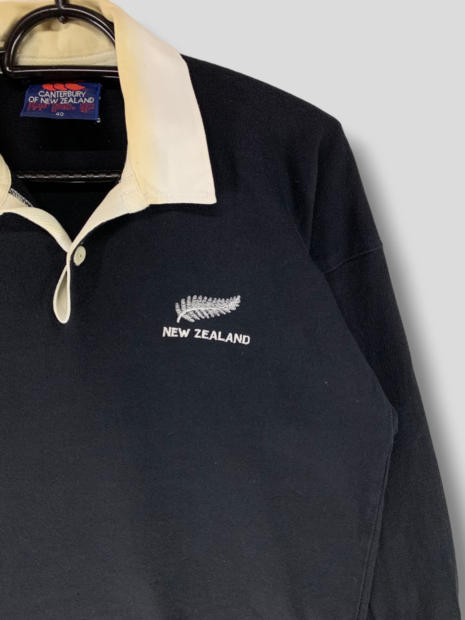 ヴィンテージ 80年代 カンタベリー ニュージーランド ラグビージャージ