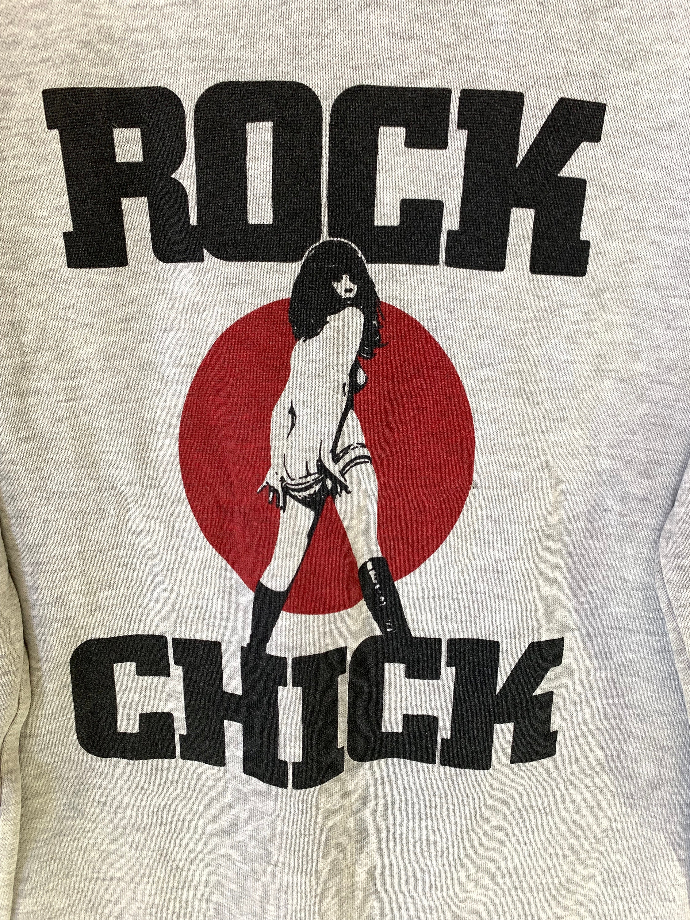 Hysteric Glamour Rock Chick Hoodie Sweatshirt Japanese Designer