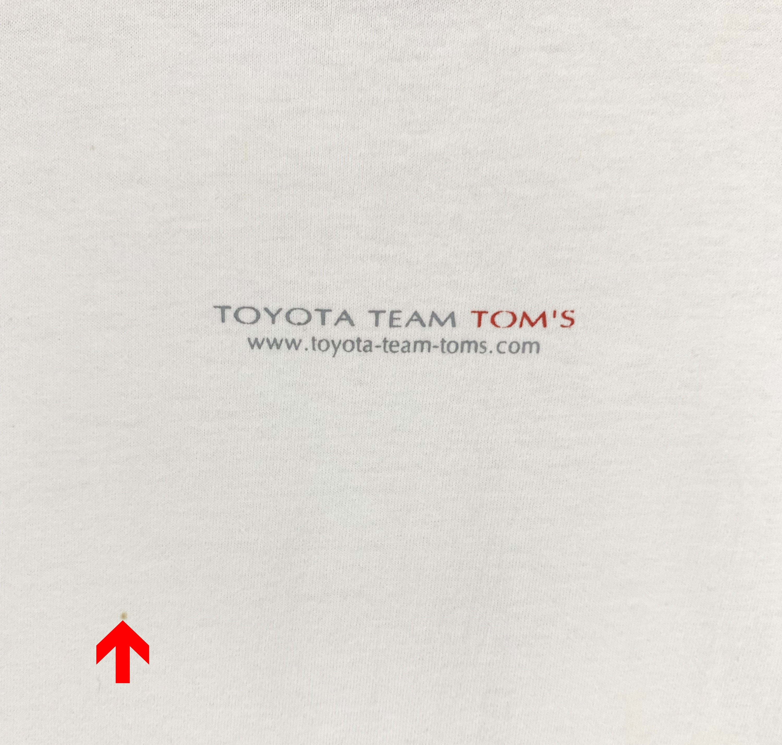 ヴィンテージ トヨタ トムス レーシング リンガー Tシャツ 