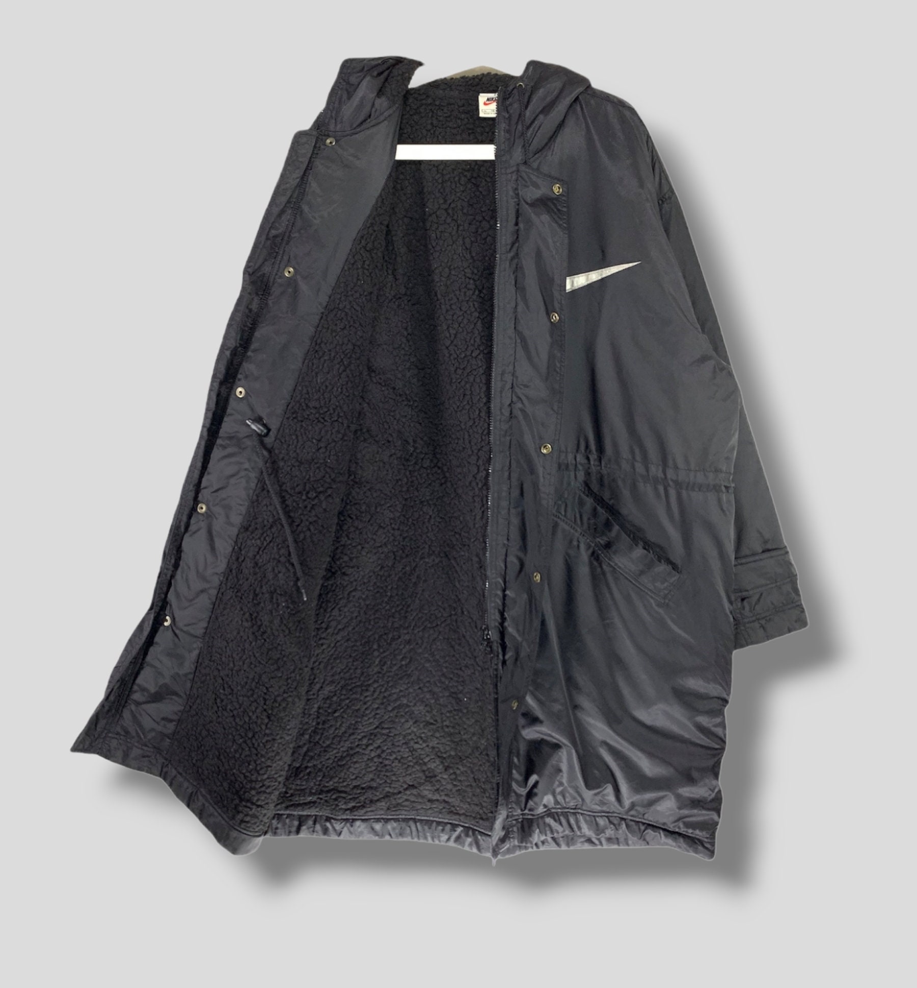 希少】90s NIKE ワッペン 胸ロゴ ジップパーカー オレンジ 希少】90s NIKE ワッペン 胸ロゴ ジップパーカー オレンジ
