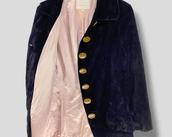 Vivienne Westwood Vintage Wool Cashmere Coat | Black Mid-length