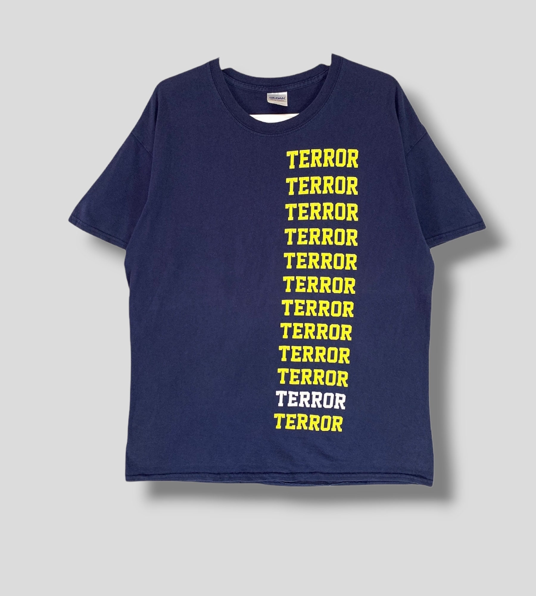 Vintage Y2k Terror Live by the Code Album Promo Tshirt Collectible