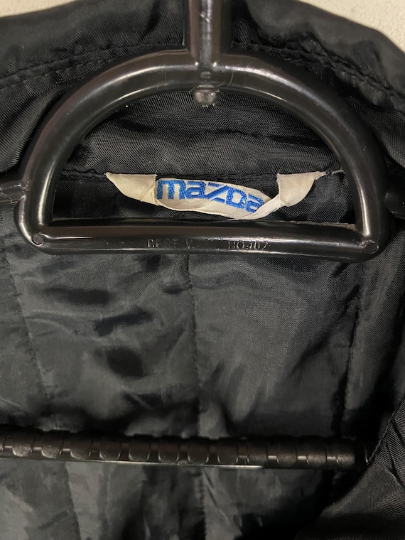Vintage 90s Mazda Bomber Jacket Motorsport Casual Outfits