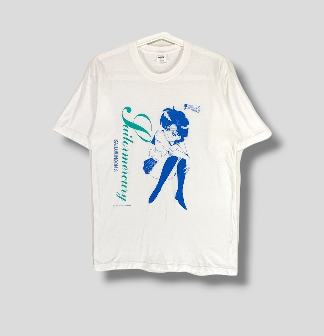 Vintage 90s Sailormoon S Sailor Mercury T Shirt Pretty Guardian