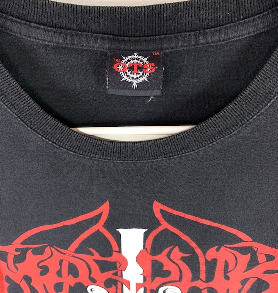 Vintage Marduk Fuck Me Jesus Metal Bootleg Tshirt Swedish Black