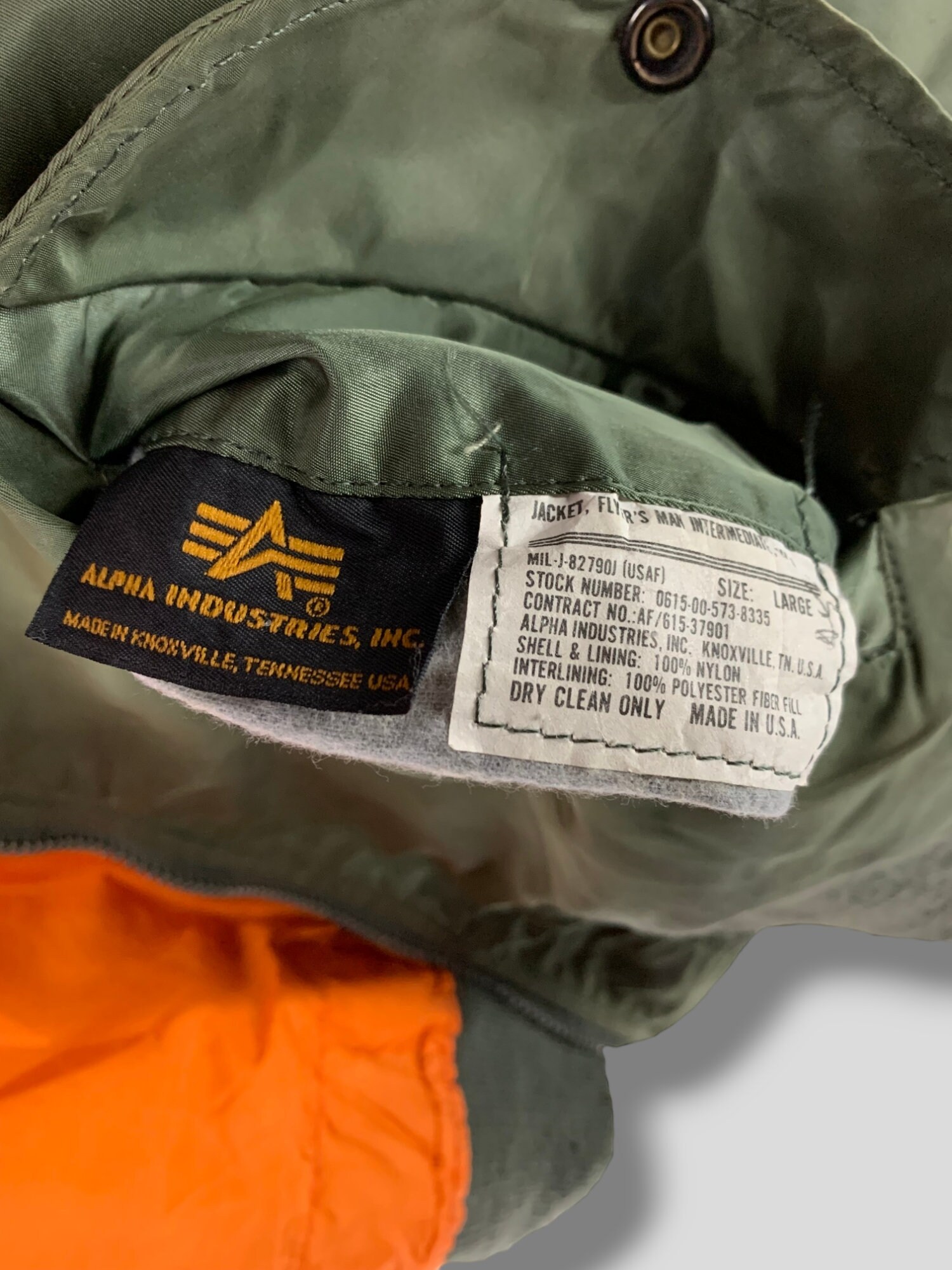 Vintage 90s Alpha Industries Distressed Bomber Jacket Vintage 90s Alpha Industries Distressed Bomber Jacket
